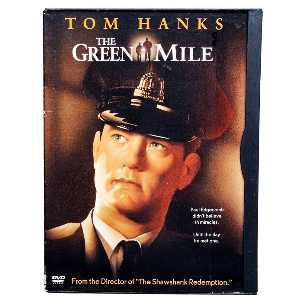 The Green Mile DVD Tom Hanks Stephen King 1999 Movie